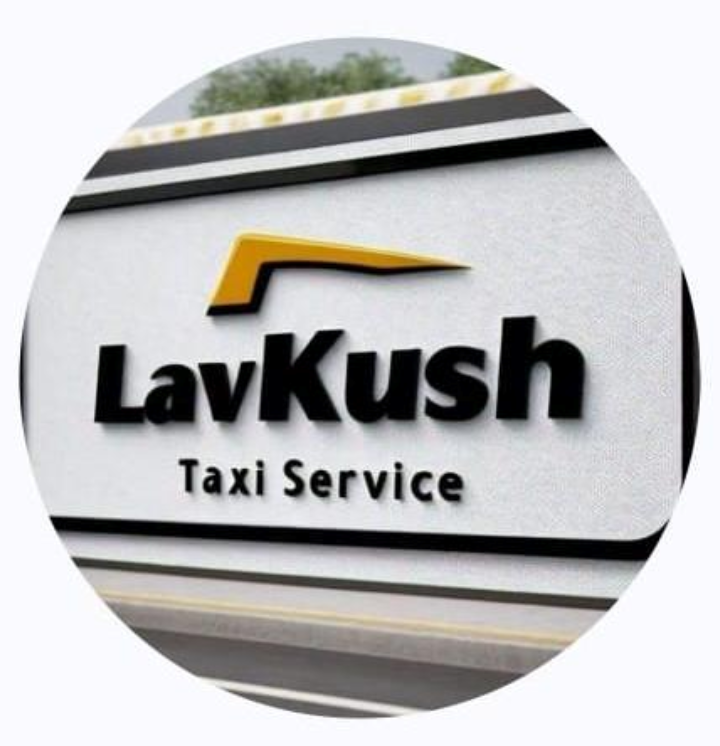 LavKush Taxi Service Logo